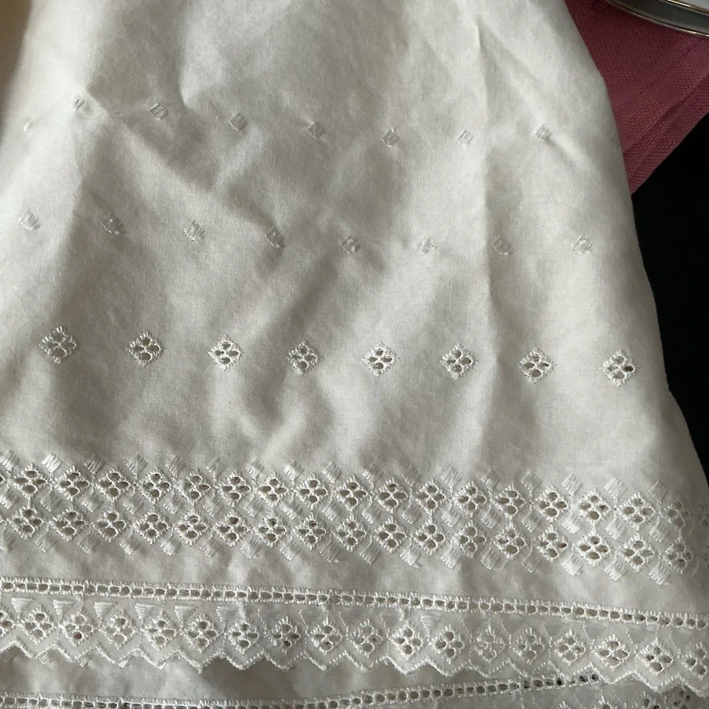 Vintage Martex Eyelet Bedskirt